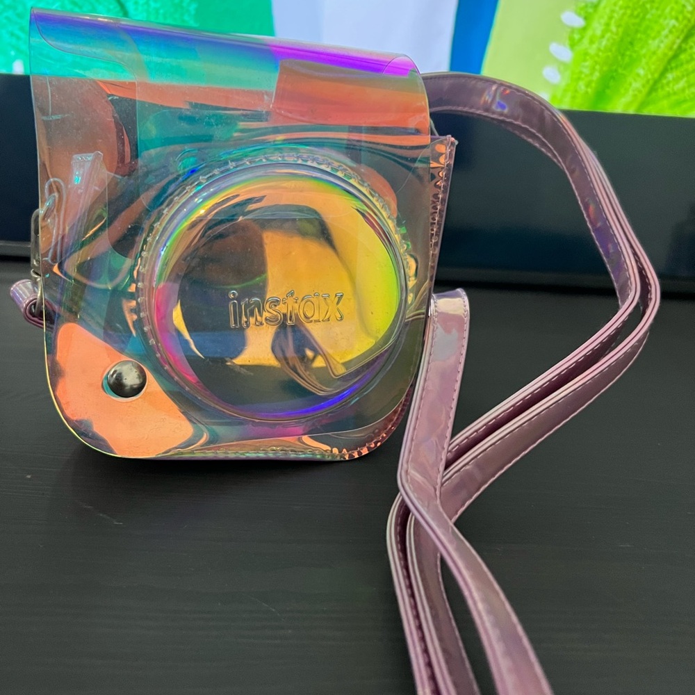Instax Iridescent Camera Bag with Strap